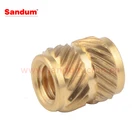 Small Copper Nut threaded inserts M5 M8 used for computer