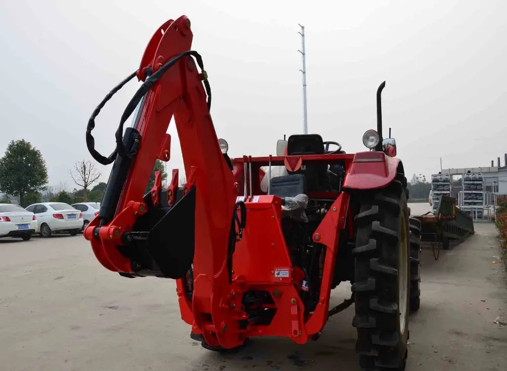 Small Garden Tractor Loader Backhoe Tractor Mounted Backhoe Point