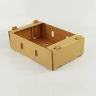 Food Box Fruit Box Customized Safe Food Packaging Corrugated Fruit Carton Box For Mango Packaging
