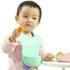 New Product Ideas 2019 Custom Acceptable BPA Free Waterproof Baby Bibs Silicone