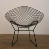 top quality living room furniture leisure metal wire Diamond chair