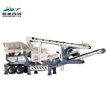 HMBT 496 tph mobile power screen sbm jaw crusher with Easy operation
