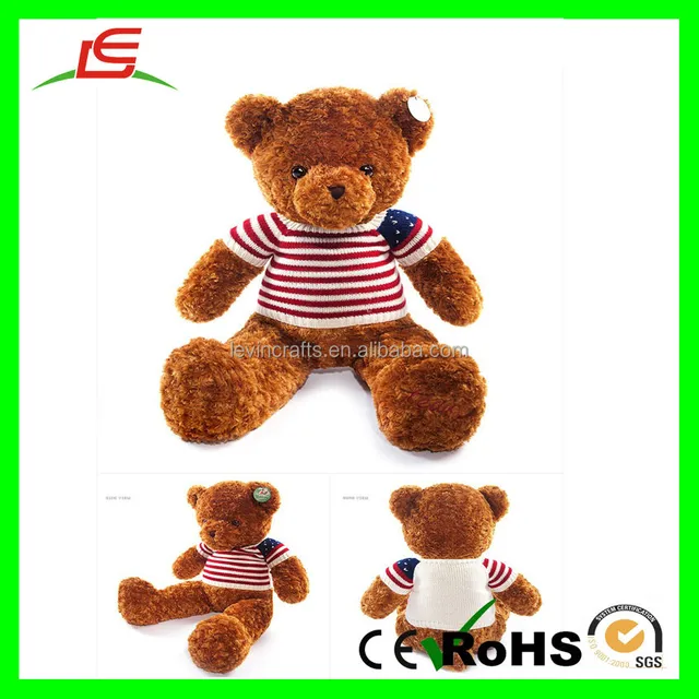 28 inch giant hug stuffed plush teddy bear toy with knitted