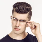 High End Nickel Free Pure Titanium Acetate Eyeglass Frames 2019 Wholesale Business Man Half Rim Optical Frame For Male