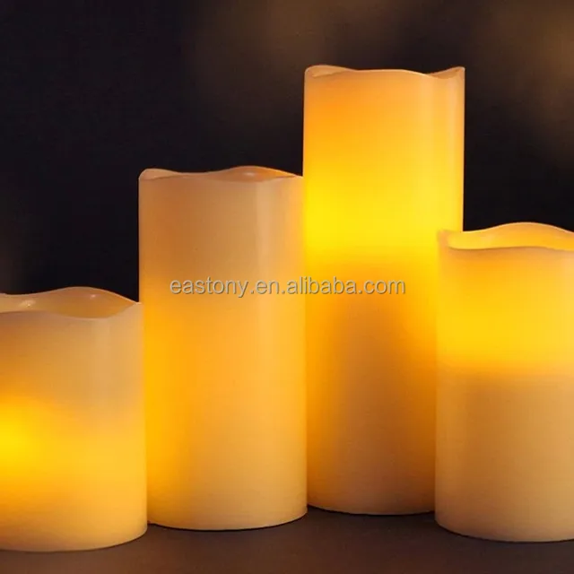 flameless votive candles, amber and color changing modes