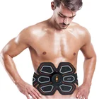 Hot sell portable machines low frequency abdominal body belt massager weight loss training deep muscle stimulator for men