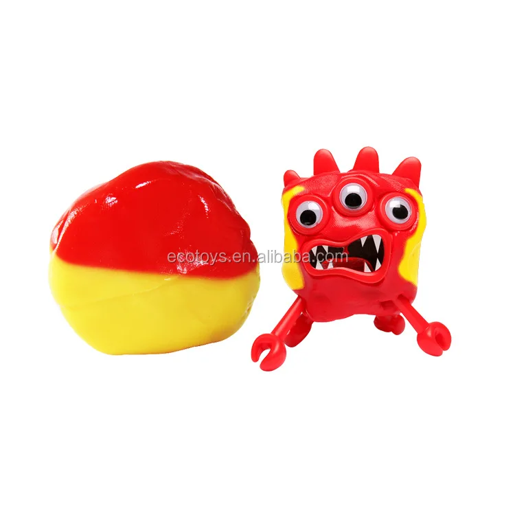 silly putty turns color bounce rubber mud modeling clay for kids
