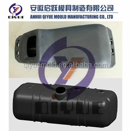Custom motorcycle plastic fuel tank made by rotomolding machine