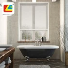 Window Roller Shade Bedroom Roller Blind Manual System Indoor Sunscreen Beige Roller Curtain Blinds