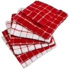 Eco-friendly Cloth 100% Cotton Machine Washable Terry Kitchen Dish Cloth