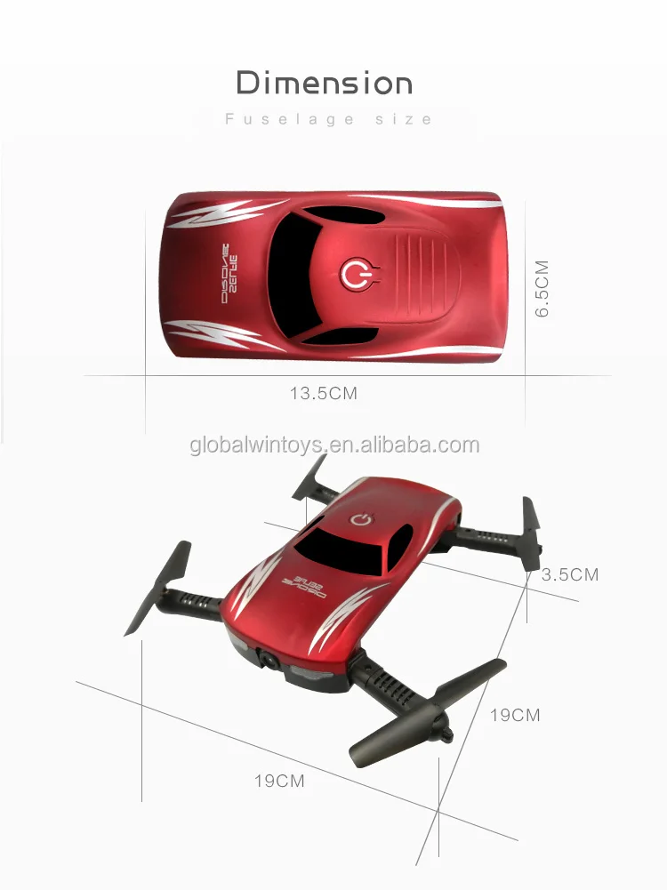 GW186 2017 new foldable mini pocket drone with hd camera control by smartpone voice controll as Chrismas gift vs jy018 low price.jpg
