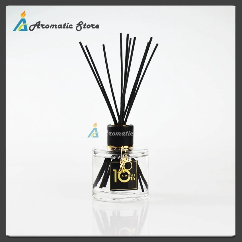 glass reed diffusers with candle gift set