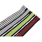 DGXL fashion high quality non-stretch knit woven webbing sports wear strip knitted tapes