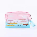 Promotional Vinyl Clear PVC Wash Bag Cosmetic Pouch