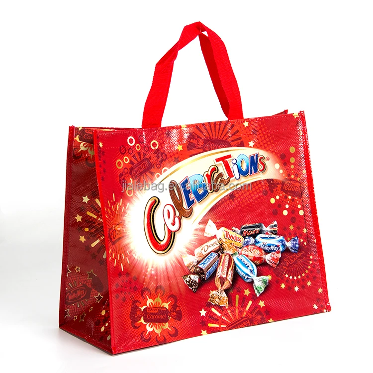luxury colored laminated non woven shopping bag gift bag