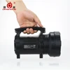 China hot selling black portable super-power rechargeable and multifunctional LED searchlight