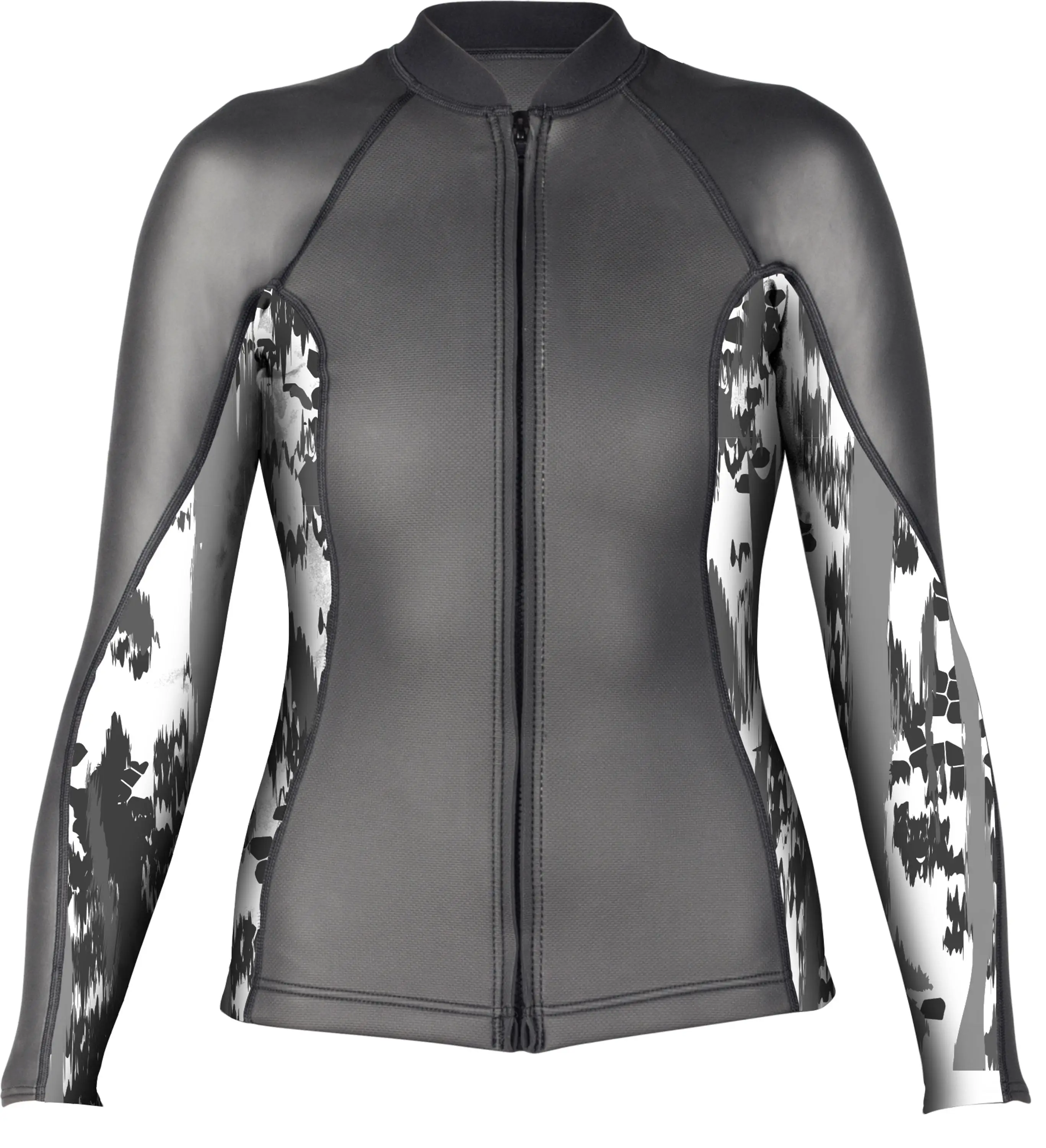 Layaton Neoprene Wetsuit Front Zip Surfing Wetsuit Top Women Surfing