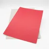 One face red color dyed gray back paper board