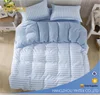 100% cotton Home Plain stripes printed bedding set, Colorful Duvet Covet Set