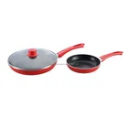 Kitchen appliances different sizes aluminum marble non-stick coating fry pan