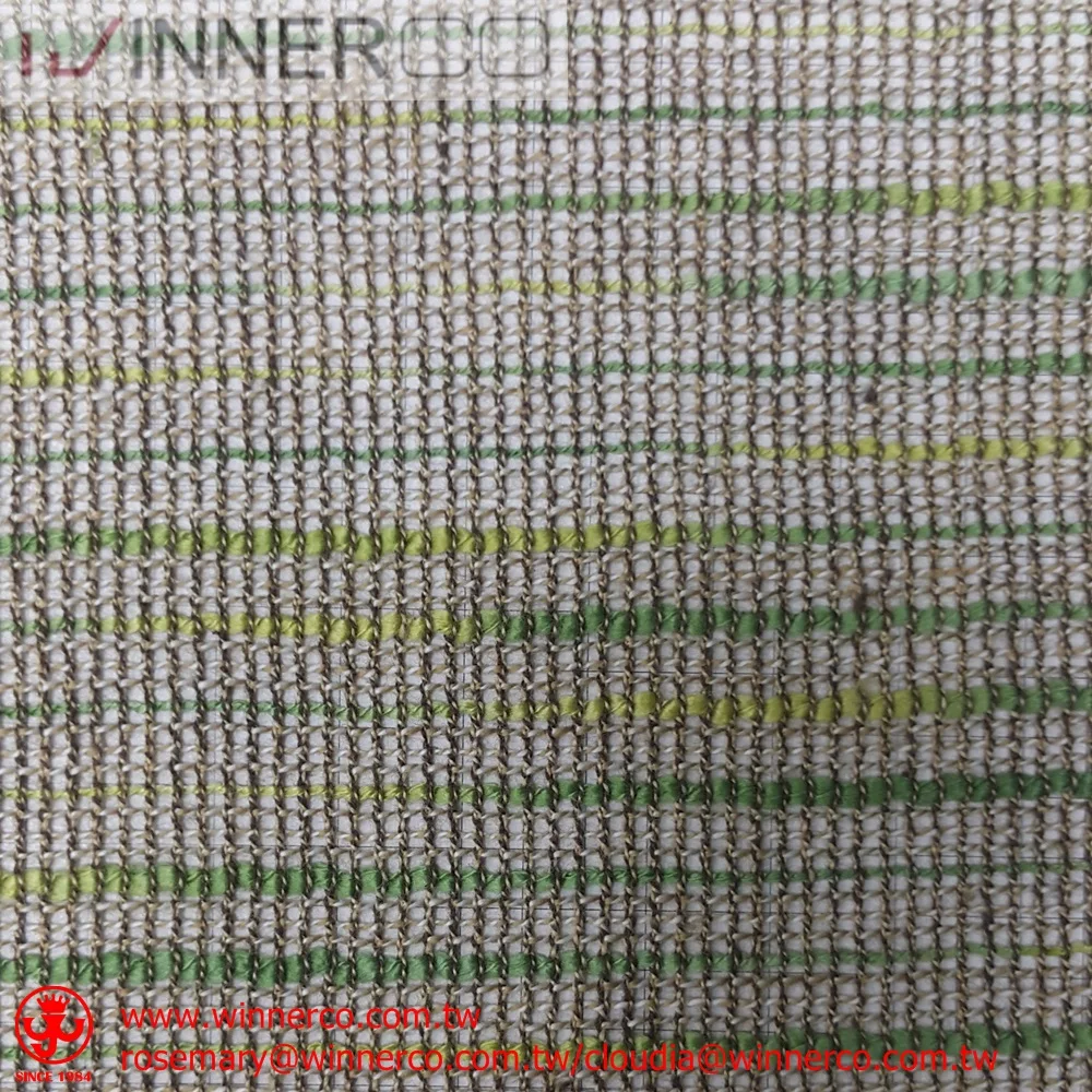 Cotton acrylic space dye yarn tweed fabric