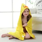 Cartoon Towel Cartoon Baby Bath Towel Cotton Children Bath Towel Hooded Baby Towels