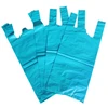 Wholesale factory custom size hdpe biodegradable t-shirt plastic shopping bag