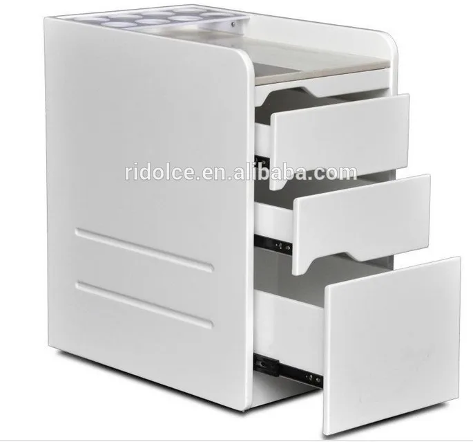 Nail Salon Used High Quality Manicure Drawer Storage Salon Trolley