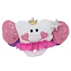 Pretty Princess Pink Tooth Plush Toy With Wings OEM Custom Cute Stuffed Soft Rag Plush Doll Tooth Fairy
