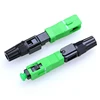 Supply pre-embedded FTTH SC/APC fiber optic fast connector/apc