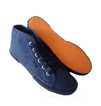 canvas shoes blue colour