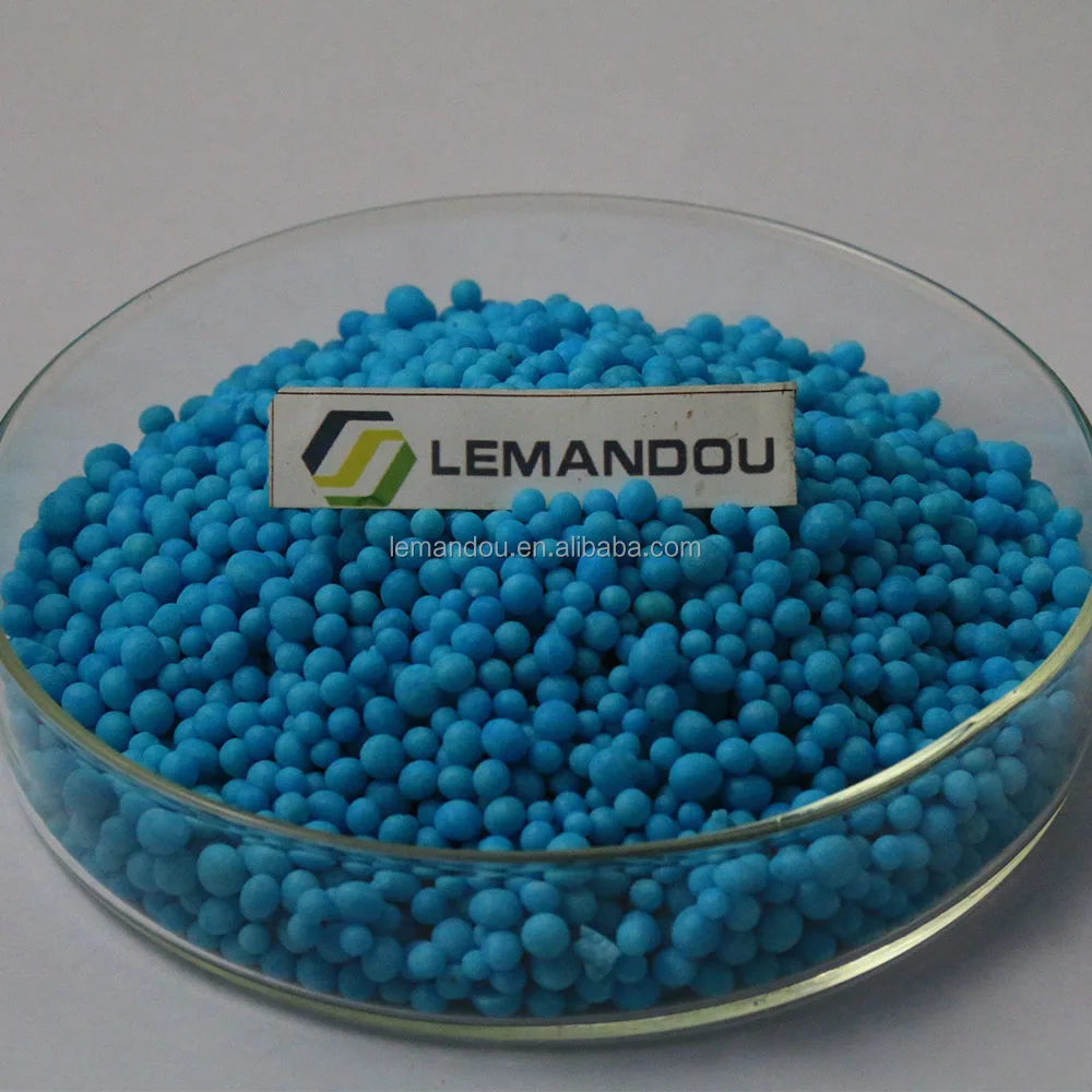 water soluble compound fertilizer npk te 12-12-17 2mgo