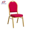 Stackable Fabric Cover Hotel Aluminium Banquet Chair
