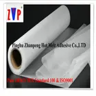 Transparent double sided fabric adhesive tape for embroidery badge