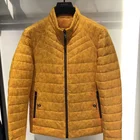 high quality down jackets nylon shell fabric mens winter coat jackets without hood