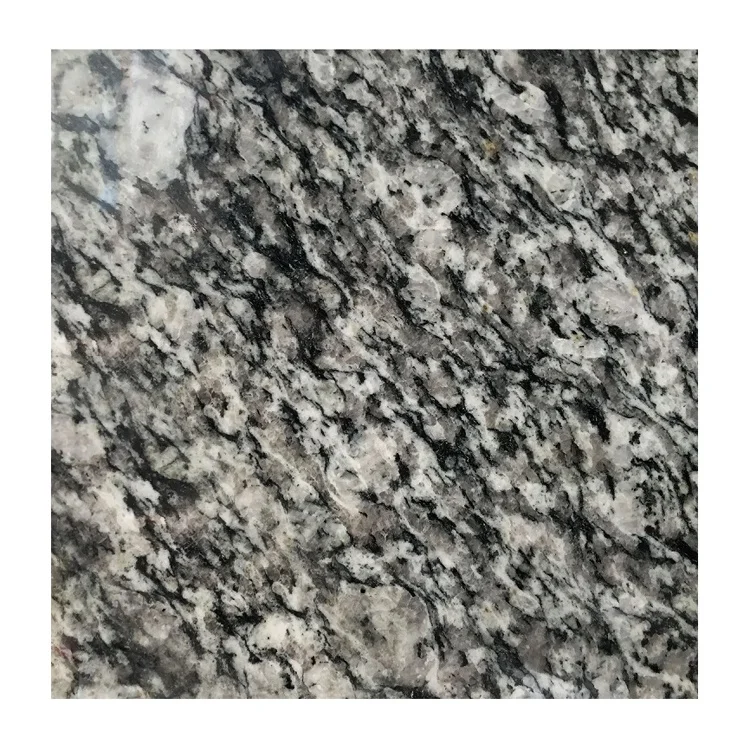 Polished Spray White Granite Slabs Price For Kitchen Countertops