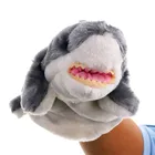 Wholesale Plush Sea Animal Sharks Shaped Stuffed Hand Puppet Doll