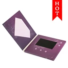 Et-digital 7 inch lcd booklet hd birthday party video brochure gift card with lcd screen categories 7" video greeting cards