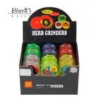 Herb Erliao Wholesale 2 Parts 50mm Can Customized Logo Tobacco Herb Grinder
