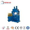 Hydraulic driven recycling vertical baler equipment /wool baling press machine/vertical waste paper plastic film baler