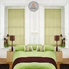 Building Material Aluminum Venetian Part Strength White Fabric Vertical Blinds