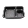 3 compartment plastic disposable food container