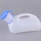 1200ML Male hospital HDPE white plastic urinal urine collection bottle container plastic for male man men