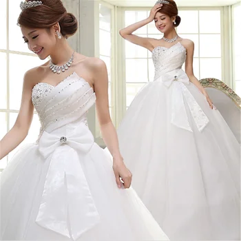 2020 Newest Vestidos De Novia Off Shoulder Corset Crystal