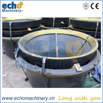 manganese steel cone crusher parts QH331 mantle,concave and bowl liners
