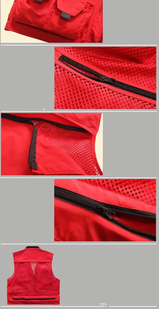 New Summer Men's Double-layer Mesh Casual Breathable Vests Quick-drying Outdoor Sports Clothes Male Casual Waistcoat for Hunting