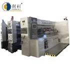 Used Making Corrugated Box Flexo Printing Slotting Machine / High Precision Flexo Printing Slotting Machine