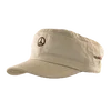 Custom Khaki Fashion Military Cap/ Rounded Cap W/ Logo On Front & Side Panel