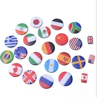 New product factory price custom round polyresin egypt souvenir fridge magnet sticker