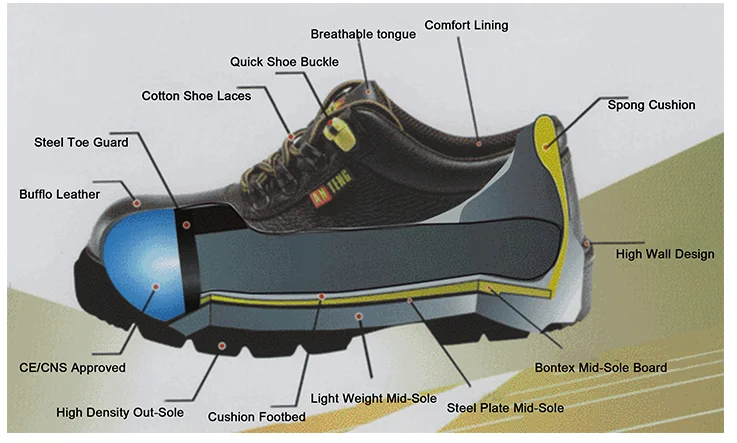 safety toe high heels